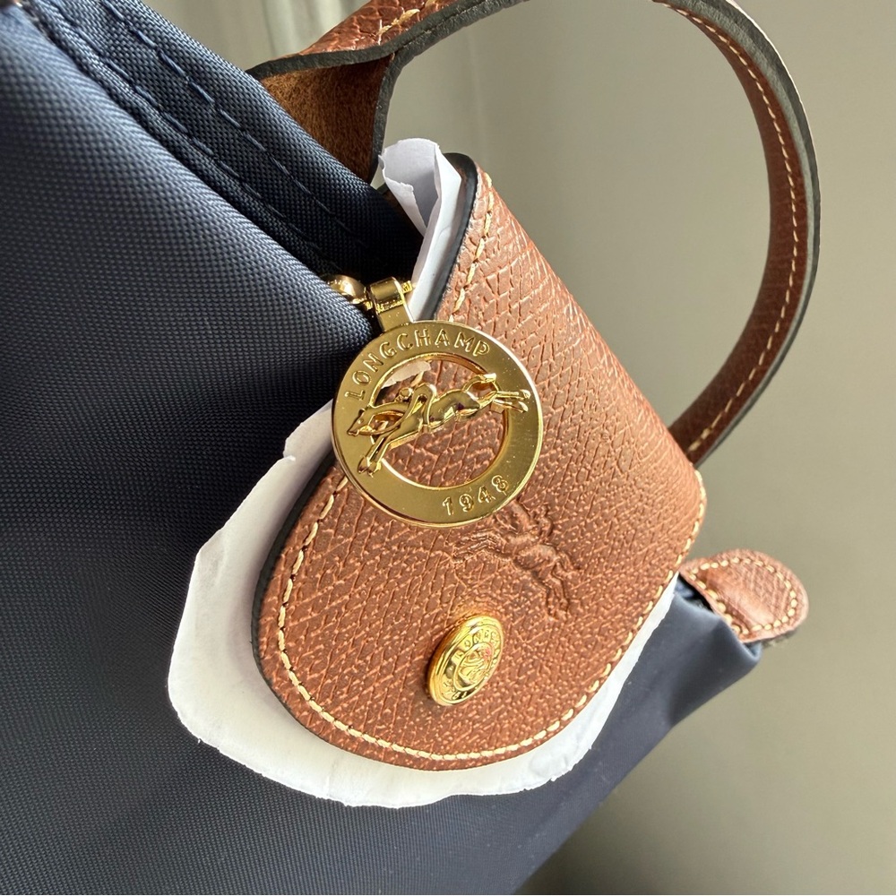 Longchamp Le Pliage Makeup Bag in Navy - Picture 6 of 8